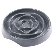 Load image into Gallery viewer, Messy Mutts Interactive Slow Feeder Cool Grey