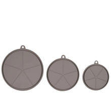 Load image into Gallery viewer, Messy Mutts  Silicone Airtight Bowl Lid Grey