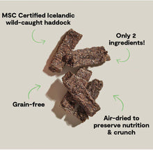 Load image into Gallery viewer, Open farm  Air-Dried Haddock &amp; Blueberry Dog Treat Bars Bars
