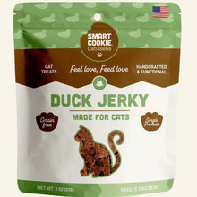 Load image into Gallery viewer, Smart Cookie  Duck Jerky  Treats for cats