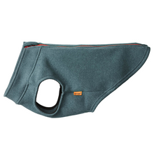 Load image into Gallery viewer, Zip up microfiber fleece Turquoise