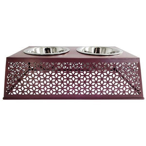 Jojo Double Diner Metal Design Plum 32oz