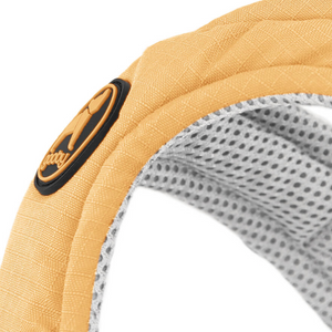 Gooby Memory Foam Harness Yellow