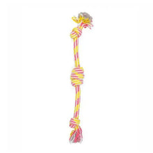 Load image into Gallery viewer, Thoozypet 3-Knot Rope Dog Toy 16"