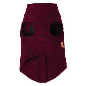 Zip up fleece wash Fuchsia
