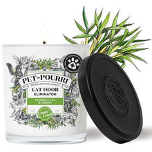 Load image into Gallery viewer, Pet Pourri Cat Purrfectly Bamboo Candle 7.5oz