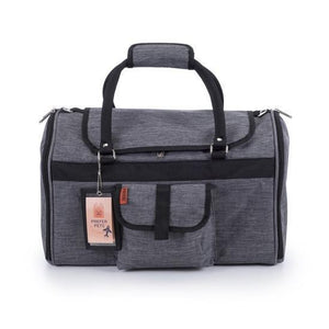 Prefer Pets Hideaway Duffel Grey