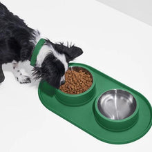 Load image into Gallery viewer, Silicon Dog Placemat Spruce