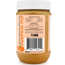 Load image into Gallery viewer, Bark Bistro  Pumpkin Pumpkin Pup BUDDY BUDDER  17oz jar