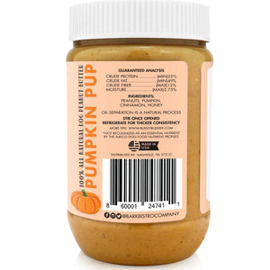 Bark Bistro  Pumpkin Pumpkin Pup BUDDY BUDDER  17oz jar