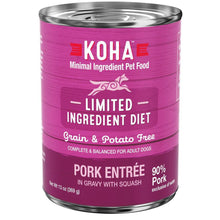Load image into Gallery viewer, Koha Limited Ingredient diet GF Pork Entree 13oz