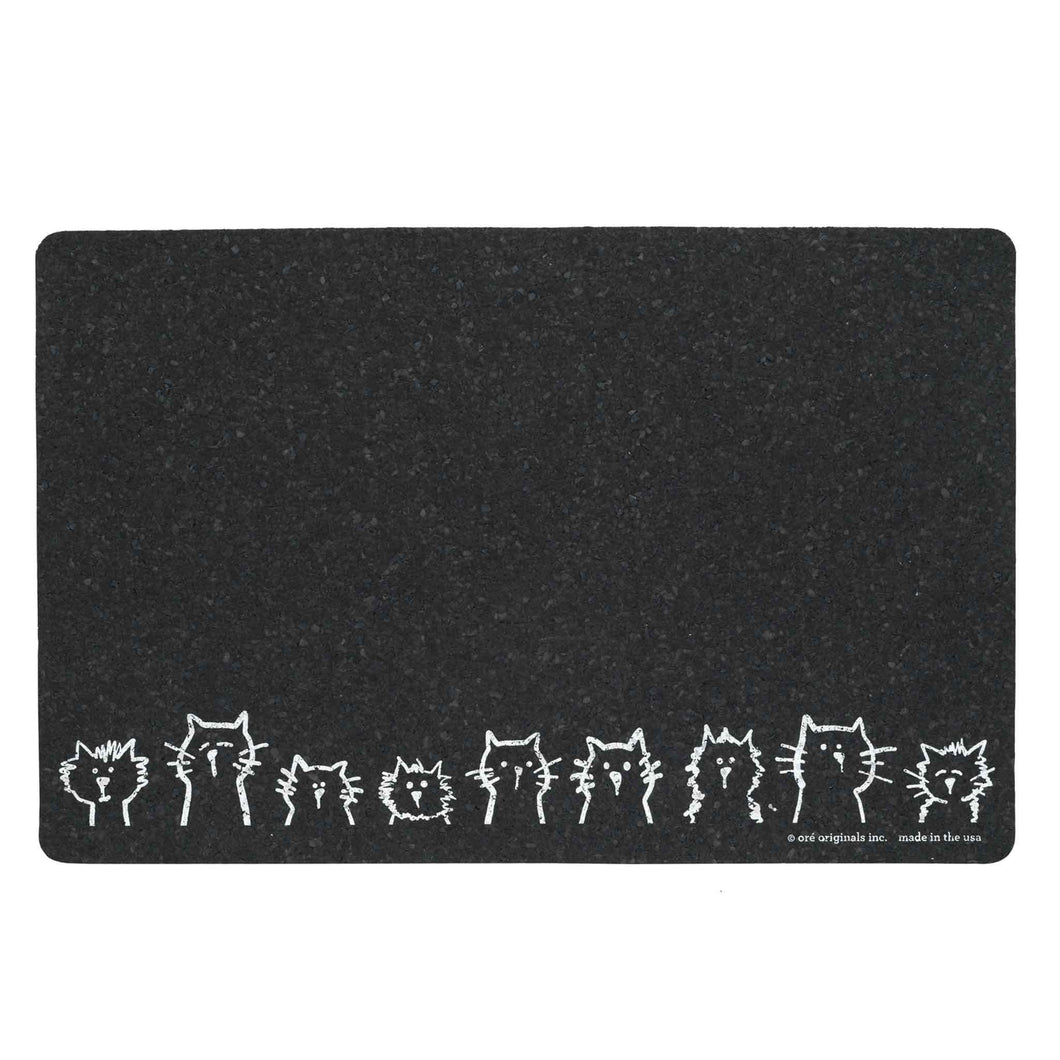 Ore placemat Recycled Rubber Cats