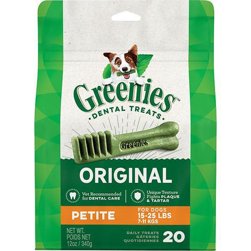 Greenies  Original Petite Dental Dog Treats 12oz