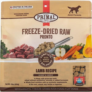 Primal Pronto freeze dried Lamb 16oz