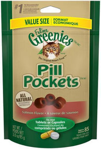 Greenies Feline Pill Pockets Value Size Salmon 3oz