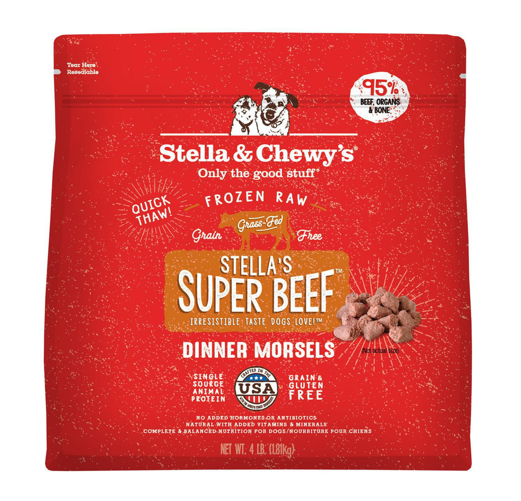 Stella Frozen Morsels Beef 4lb