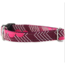 Load image into Gallery viewer, Raspberry Splash Dog Collar