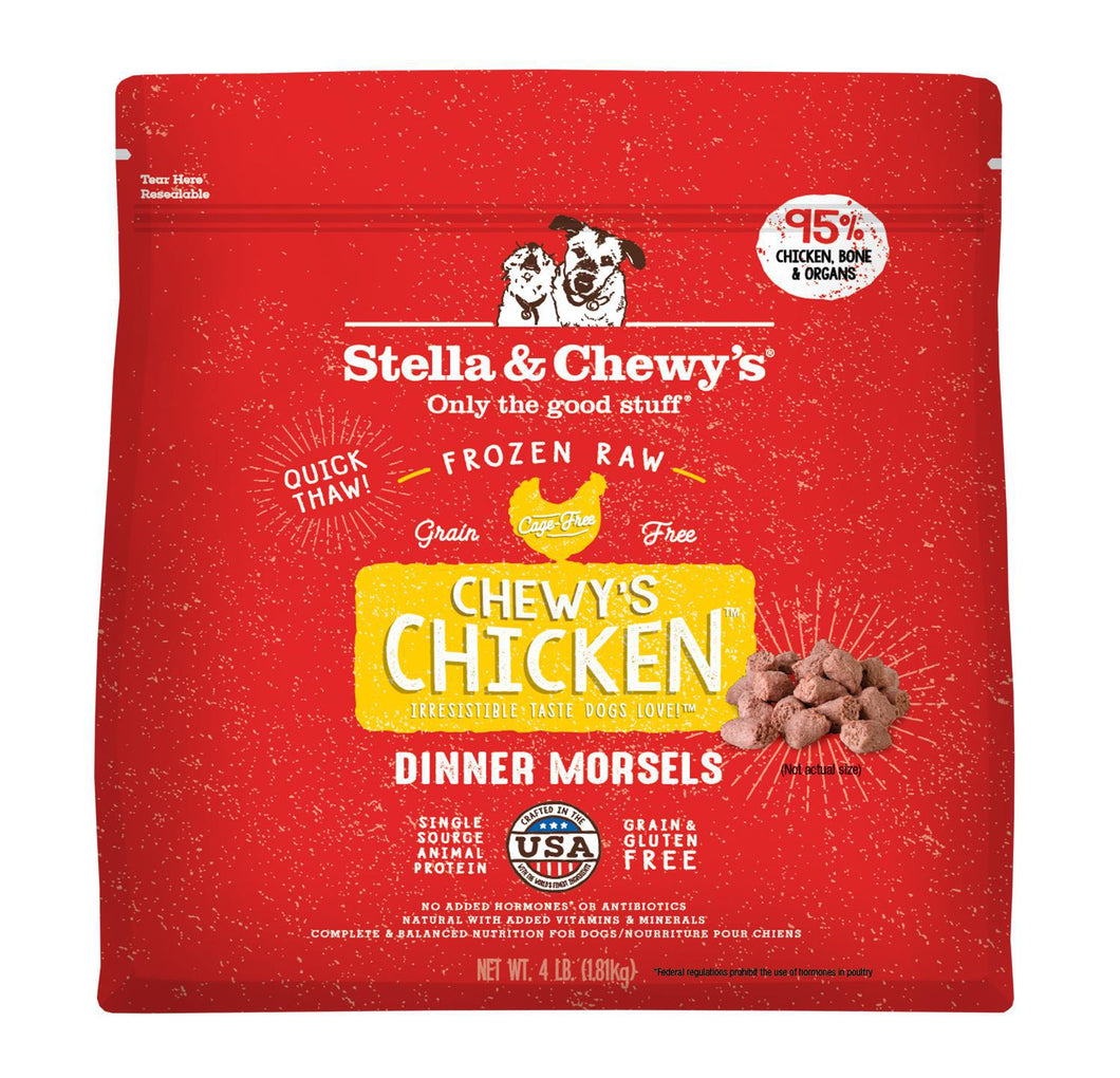 Stella Frozen Morsels chicken 4lb