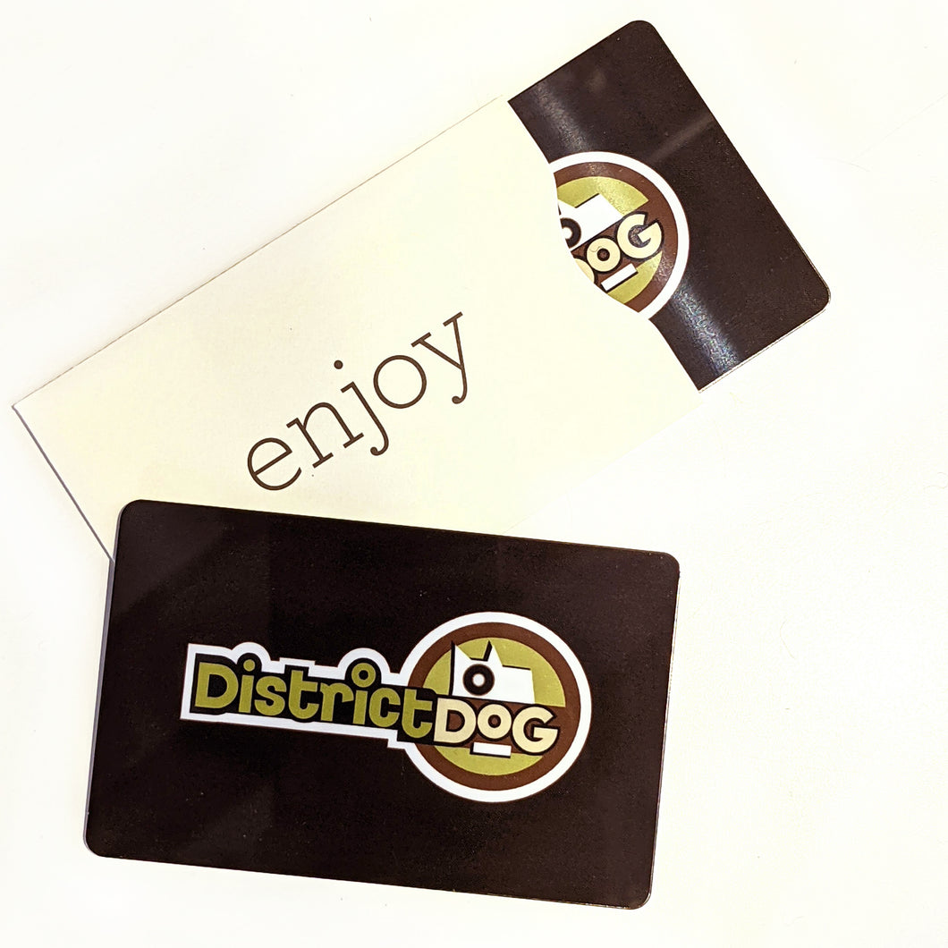District Dog Gift Card