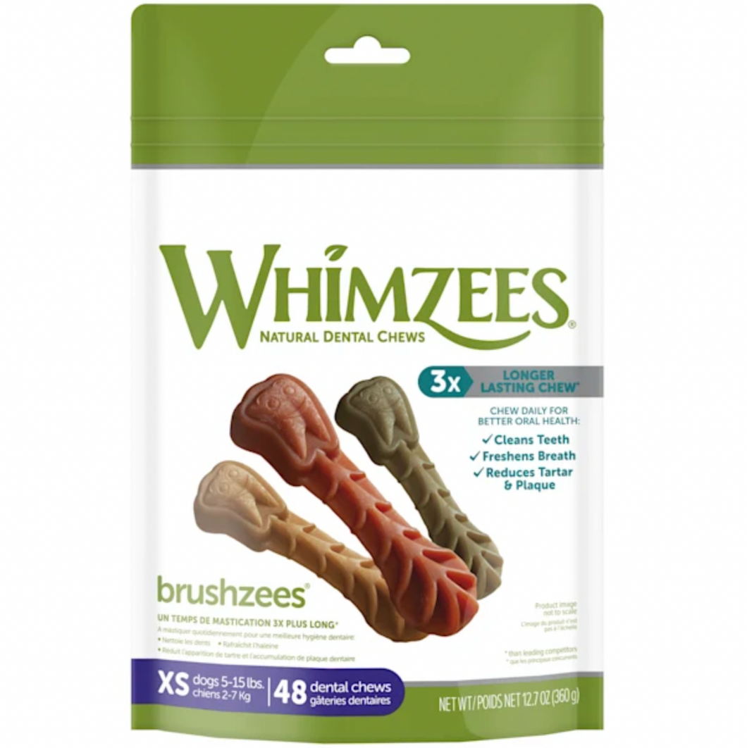 Whimzees Dental Toothbrush XSmall 48ct