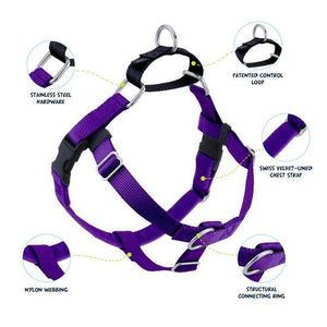 2 Hound Design Freedom Harness Purple