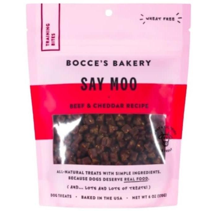 Bocces Training Bites Say Moo 6oz