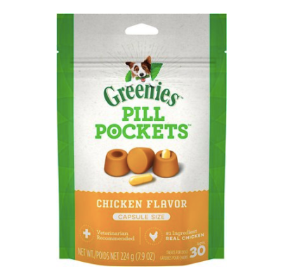 Greenies Pill Pockets chicken 7.9 oz